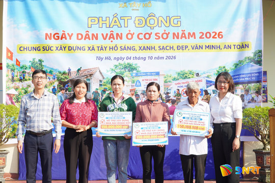 Xã Tây Hồ tổ chức hoạt động “Ngày dân vận ở cơ sở năm 2026”