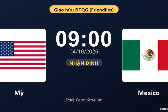 Nhận định Mỹ vs Mexico: Bản lĩnh sân khách được thử lửa