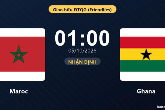 Nhận định Maroc vs Ghana: Khách quyết chặn đà sa sút