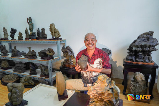 A unique collection of decorative stones