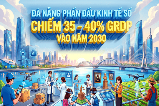 Đà Nẵng phấn đấu Kinh tế số chiếm 35 - 40% GRDP vào năm 2030