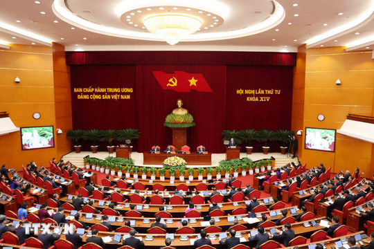 Khai mạc trọng thể Hội nghị lần thứ Tư Ban Chấp hành Trung ương Đảng khóa XIV