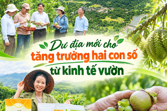 [eMagazine] - Dư địa mới cho tăng trưởng hai con số từ kinh tế vườn