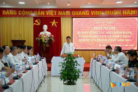 Đà Nẵng sơ kết công tác nội chính Đảng 9 tháng đầu năm