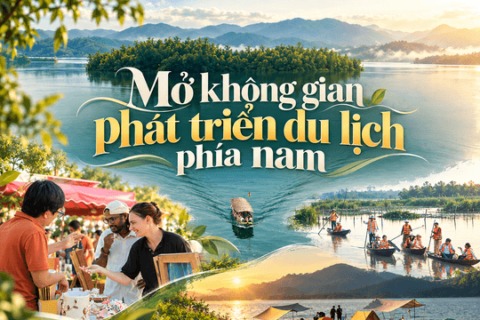 Mở không gian phát triển du lịch phía nam
