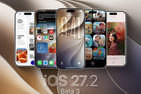 Apple phát hành bản thử nghiệm iOS 27.2 beta 3 với nhiều cải tiến cho ứng dụng Sức khỏe