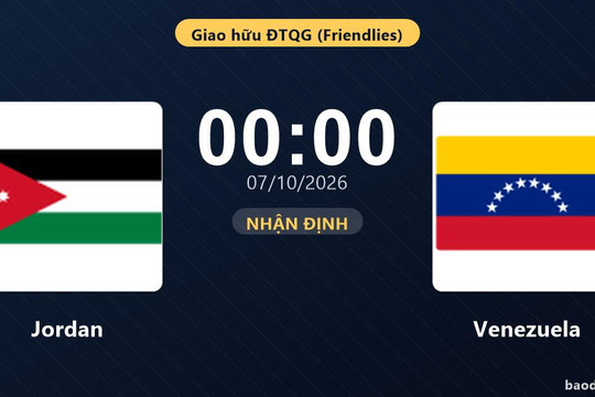 Nhận định Jordan vs Venezuela: Cơ hội tìm lại cảm giác chiến thắng