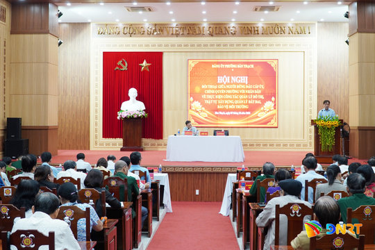 Lãnh đạo phường Bàn Thạch đối thoại với nhân dân về công tác quản lý đô thị, đất đai