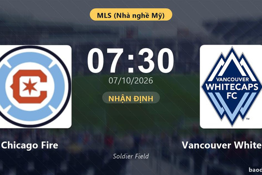 Nhận định Chicago Fire vs Vancouver Whitecaps: Hứa hẹn màn đôi công