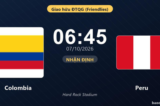 Nhận định Colombia vs Peru: Chuyến đi nhiều thử thách