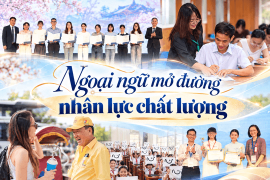 Ngoại ngữ mở đường nhân lực chất lượng