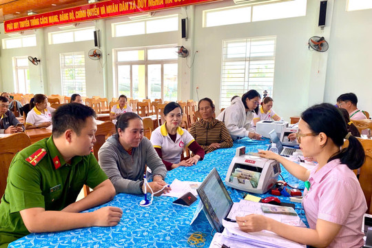 Tổng dư nợ tín dụng chính sách tại xã Duy Nghĩa đạt hơn 119 tỷ đồng
