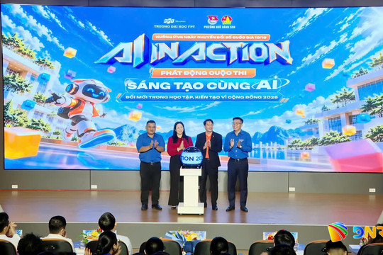 Khởi động cuộc thi "Sáng tạo cùng AI" dành cho học sinh phổ thông