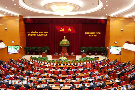 Bế mạc Hội nghị lần thứ Tư Ban Chấp hành Trung ương Đảng khóa XIV