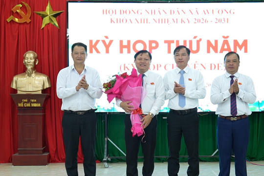 Ông Trương Công Thanh được bầu giữ chức Chủ tịch UBND xã Avương nhiệm kỳ 2026 - 2031