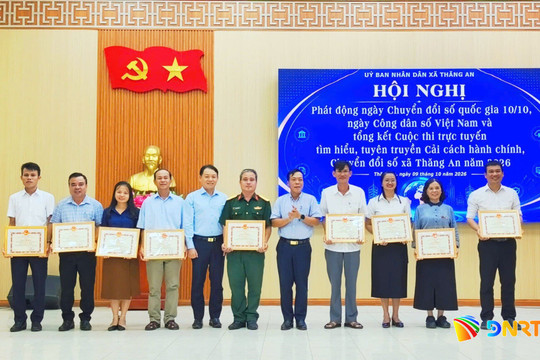 Hơn 2.700 người tham gia cuộc thi trực tuyến tìm hiểu chuyển đổi số xã Thăng An