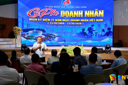 Cà phê doanh nhân: Kết nối ý tưởng phát triển phường Hòa Xuân