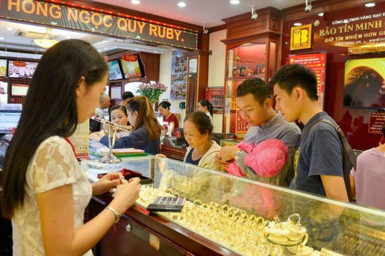 Giá vàng hôm nay chiều 10/10/2026: Chốt bảng giá vàng SJC BTMC, BTMH, DOJI