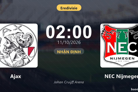 Nhận định Ajax vs NEC Nijmegen: Điểm nóng cuộc đua tốp đầu