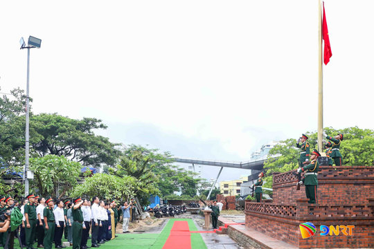 Đà Nẵng: Long trọng tổ chức lễ thượng cờ tại Di tích lịch sử quốc gia đặc biệt Thành Điện Hải