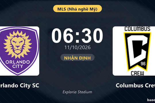 Nhận định Orlando City SC vs Columbus Crew: Bài toán lực lượng của chủ nhà