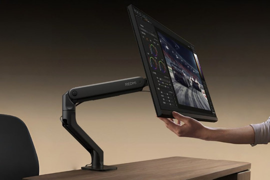 REDMI Monitor Arm ra mắt: Cơ chế lò xo kép chịu tải 9kg và điều chỉnh 5 hướng linh hoạt