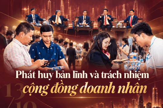 Phát huy bản lĩnh và trách nhiệm cộng đồng doanh nhân