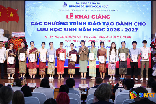 Trường Đại học Ngoại ngữ Đà Nẵng khai giảng các chương trình dành cho lưu học sinh