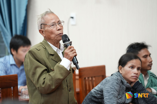 Đoàn đại biểu Quốc hội thành phố Đà Nẵng tiếp xúc cử tri xã Trà Tập