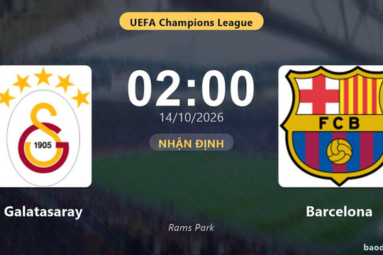 Nhận định Galatasaray vs Barcelona: Cơ hội bám đuổi ngôi đầu