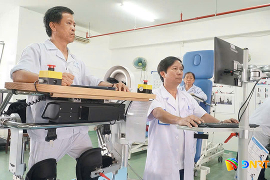Bệnh viện C Đà Nẵng ứng dụng công nghệ hiện đại trong phục hồi chức năng