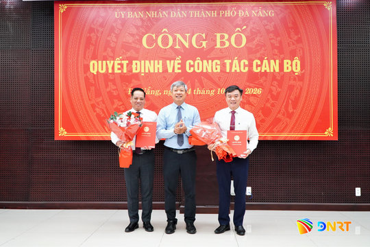 UBND thành phố Đà Nẵng công bố các quyết định về công tác cán bộ
