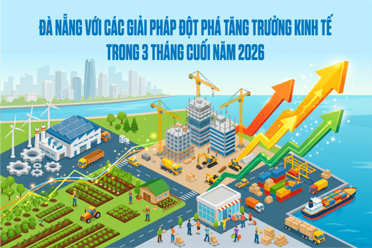 Đà Nẵng với các giải pháp đột phá tăng trưởng kinh tế trong 3 tháng cuối năm 2026