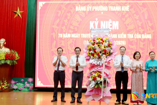 Phường Thanh Khê kỷ niệm 78 năm ngày truyền thống ngành Kiểm tra Đảng