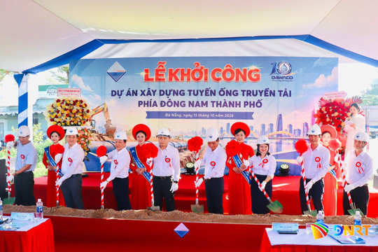 Khởi công xây dựng tuyến ống truyền tải tăng khả năng cấp nước cho khu vực Đông Nam thành phố