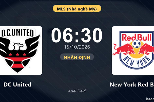 Nhận định DC United vs New York Red Bulls: Chủ nhà tìm lại chiến thắng