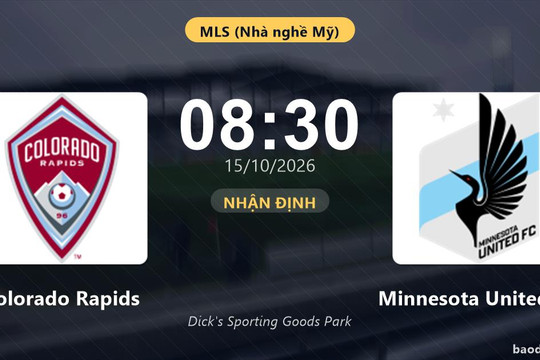 Nhận định Colorado Rapids vs Minnesota United FC: Cả hai cùng khát thắng