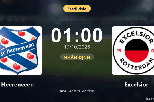 Nhận định Heerenveen vs Excelsior: Cả hai cùng khát thắng