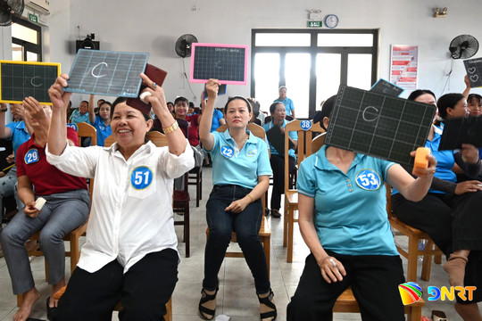 Sôi nổi Hội thi rung chuông vàng phường Điện Bàn Đông