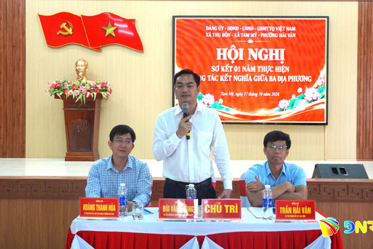 Các địa phương kết nghĩa hỗ trợ xã Tam Mỹ phát triển kinh tế, an sinh xã hội