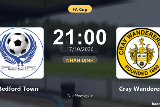Nhận định Bedford Town vs Cray Wanderers: Hứa hẹn màn đôi công