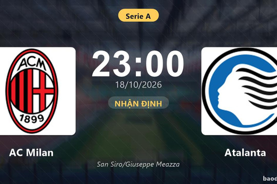 Nhận định AC Milan vs Atalanta: Điểm nóng cuộc đua tốp đầu