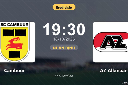 Nhận định Cambuur vs AZ Alkmaar: Cơ hội bám đuổi ngôi đầu