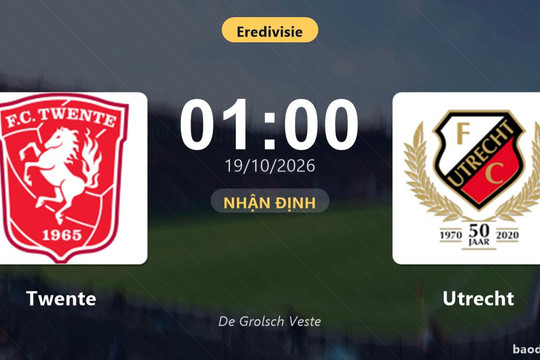 Nhận định Twente vs Utrecht: Điểm tựa sân nhà