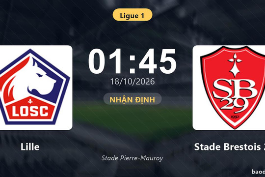 Nhận định Lille vs Stade Brestois 29: Cơ hội bám đuổi ngôi đầu
