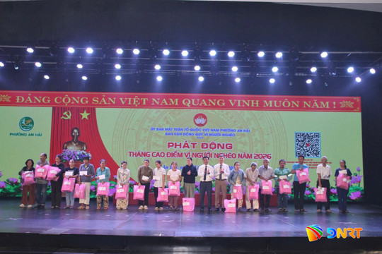 Phường An Hải phát động Tháng cao điểm vì người nghèo năm 2026