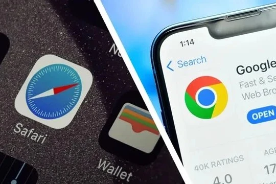 Apple thúc đẩy người dùng rời bỏ Google Chrome để chuyển sang Safari trên thiết bị cá nhân