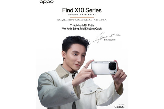 OPPO Find X10 Series hợp tác cùng Sơn Tùng M-TP, sở hữu cụm camera kép 200MP Hasselblad
