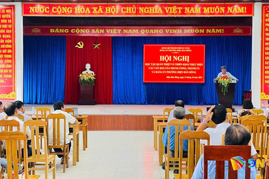 Phường Điện Bàn Đông quán triệt các nghị quyết, quy định mới của Đảng
