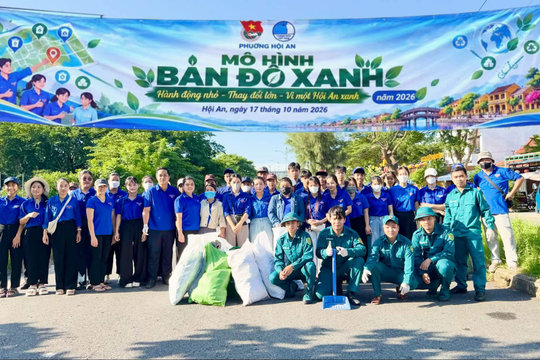Tuổi trẻ chung tay xây dựng “Bản đồ xanh”